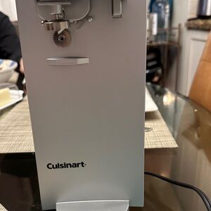 Cuisinart Silver Electric Can Opener NWOT